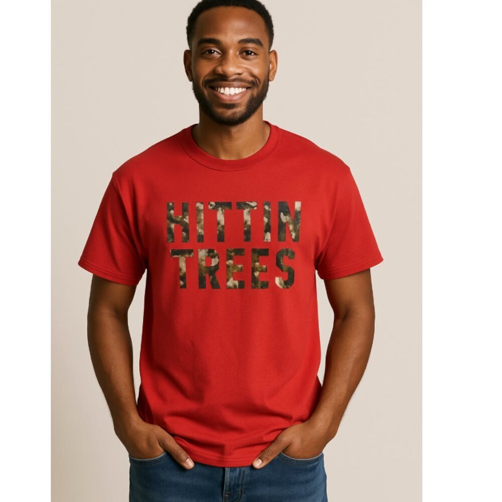 Akoo Hittin Trees T-Shirt Size 3XL VGUC